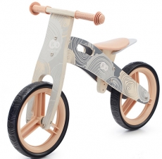 Беговел Kinderkraft Runner Nature Grey